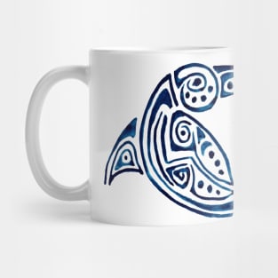 Blue dolphin Mug